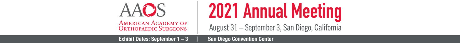 AAOS 2021 Annual Meeting logo